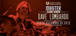 Dave Lombardo en Fermatta Master Class