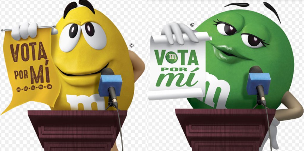 Campaña Personajes De M&M´S