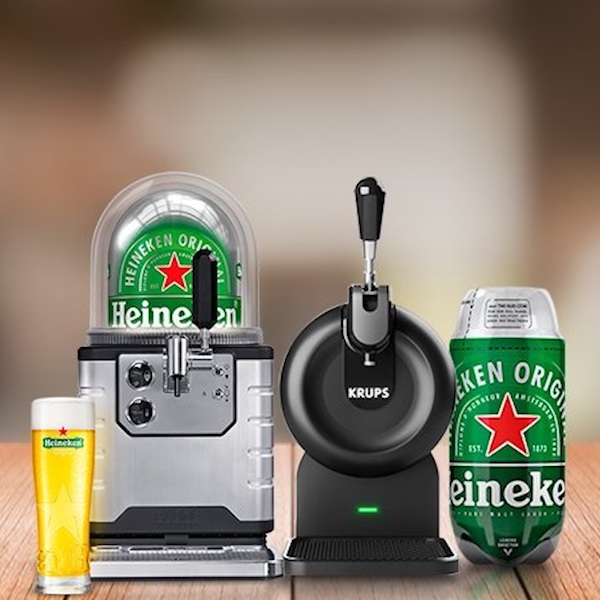 Flotar limpiar oportunidad Heineken lanza dispensadores de cerveza para el hogar